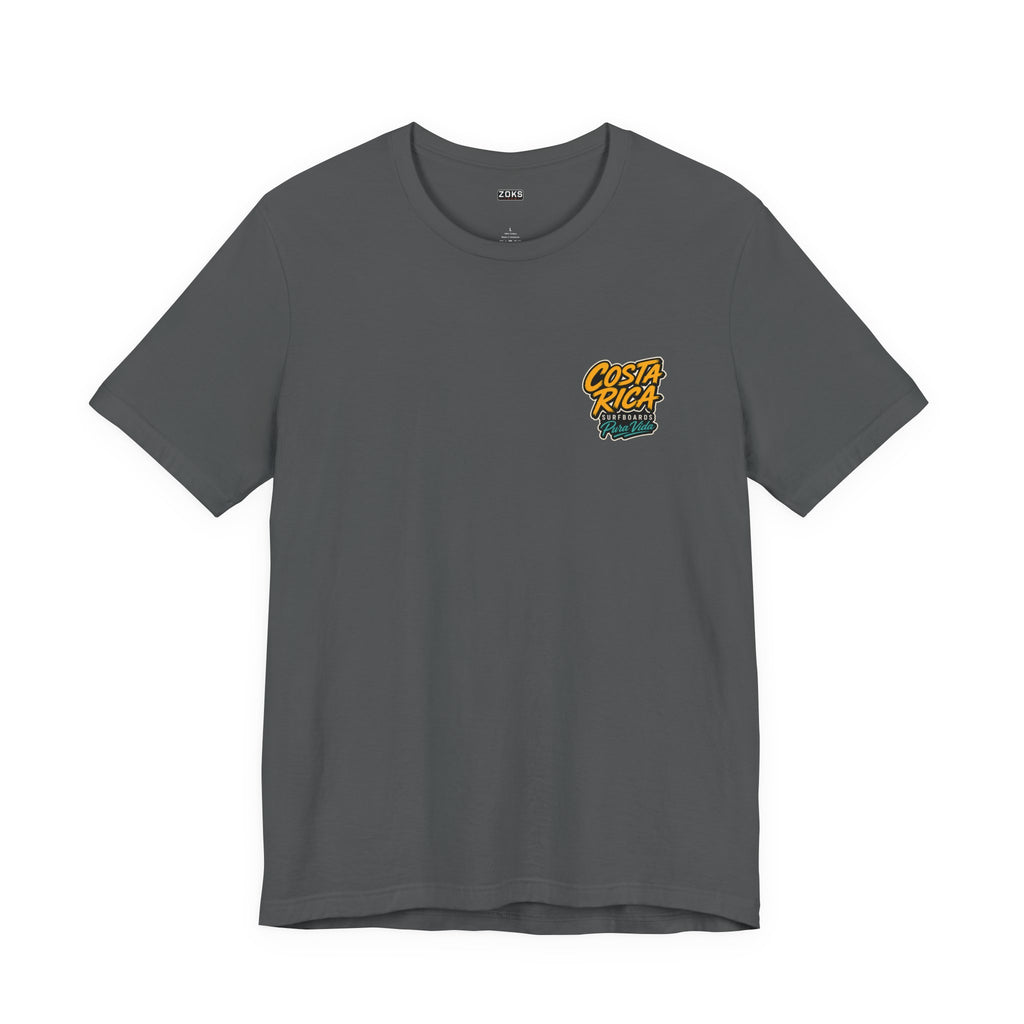 Pura Vida Sloth Beach Costa Rica T-Shirt – Retro Tropical Surf Graphic Tee