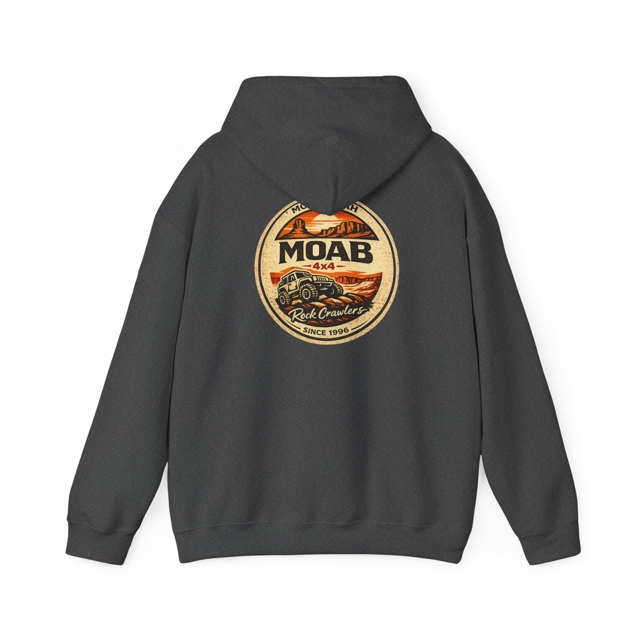 Moab 4x4 Off-Road Hoodie — Vintage Rock Crawler Pullover