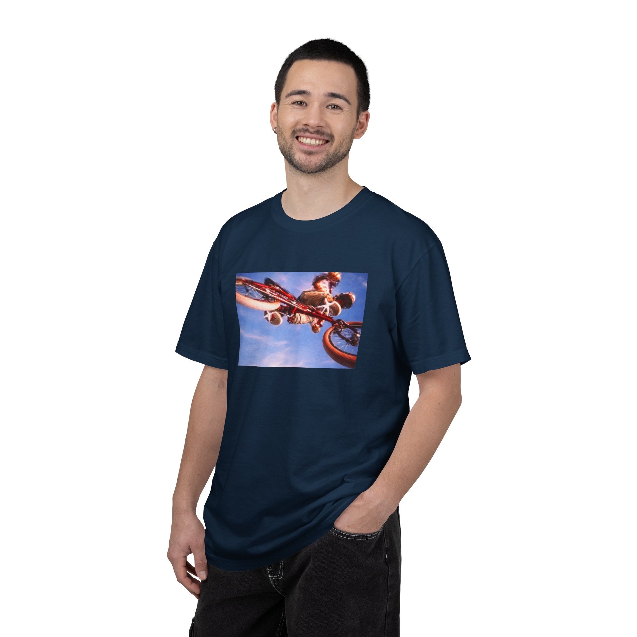 BMX Freestyle Air – Retro Sky Jump Streetwear T-Shirt