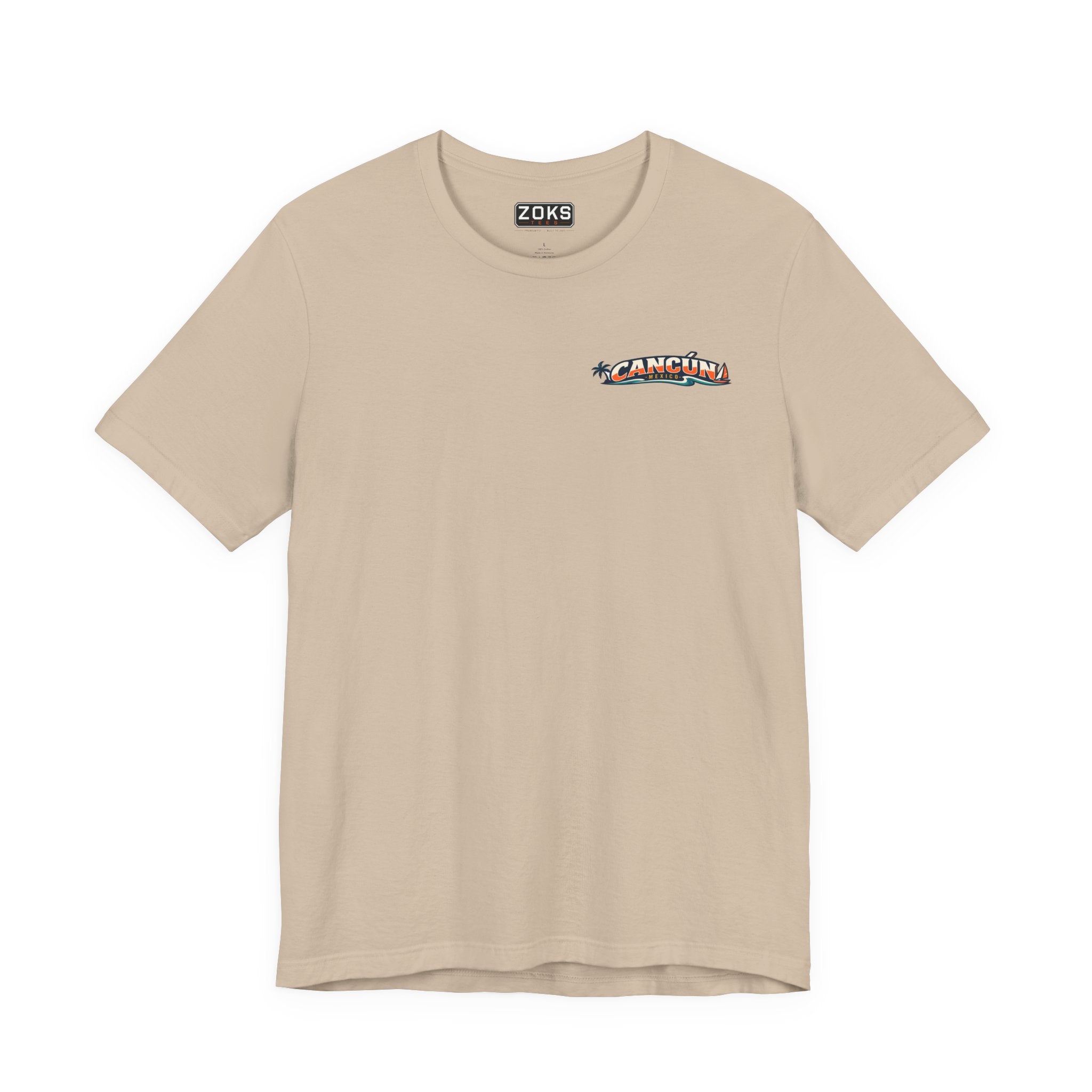 Cancún Sunset Sail Tee — Tropical Beach Vacation T-Shirt