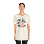 California Coast Shell Tee — Women's Sea State Graphic T-Shirt