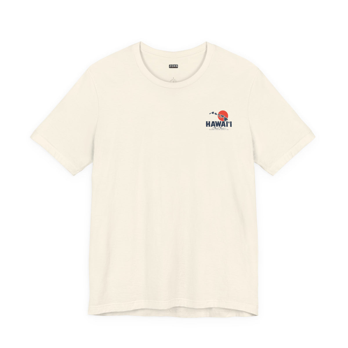 Hawai‘i Island Chain Supply Co. T-Shirt – Vintage Surf Map Graphic