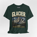 Glacier National Park Vintage Montana Mountain T-Shirt