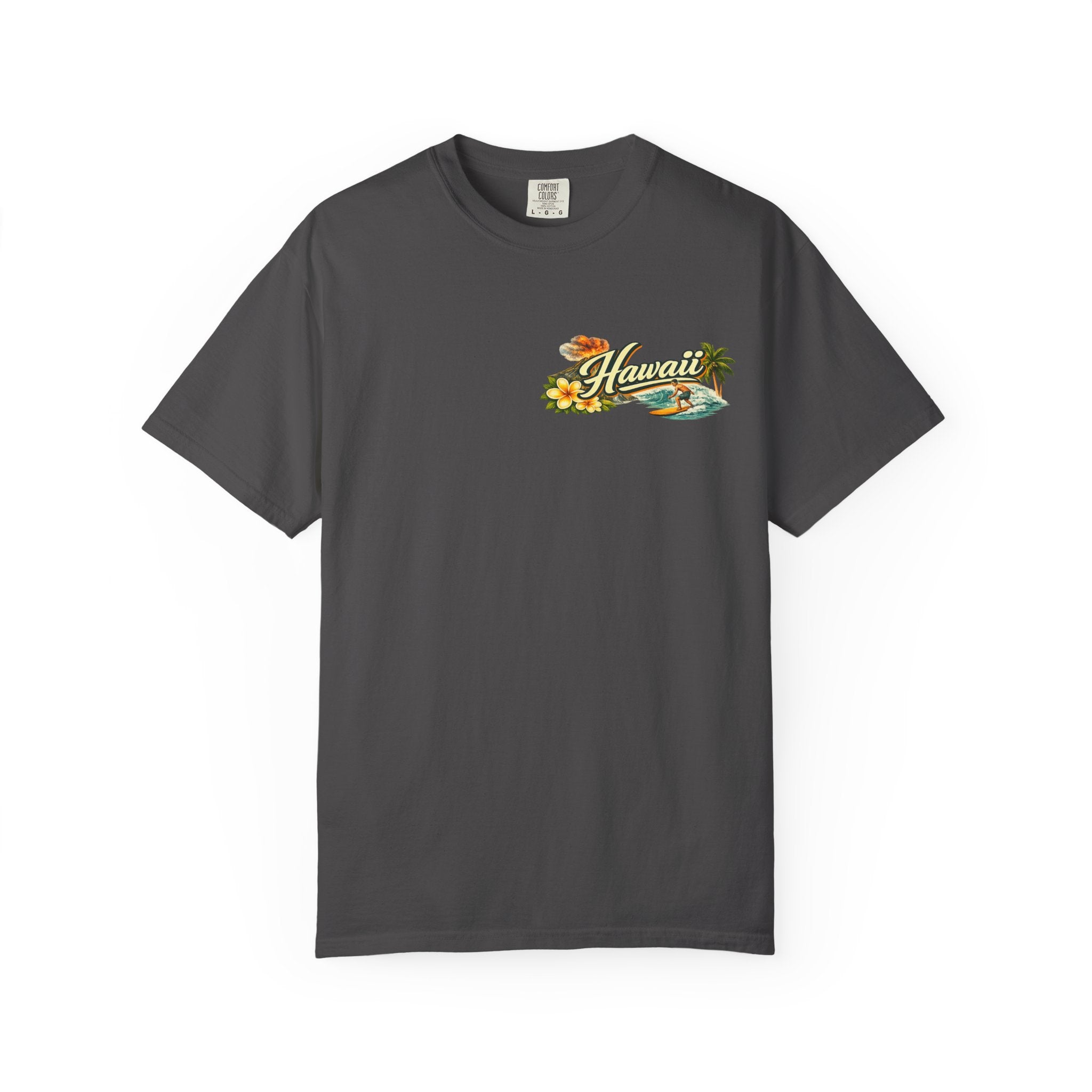 Hawaii Vintage Postcard T-Shirt — Paradise of the Pacific Graphic