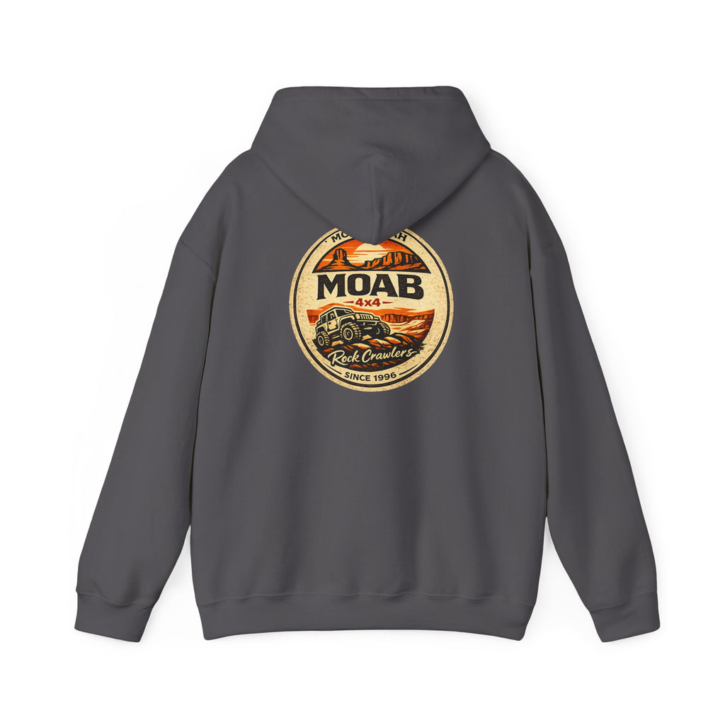 Moab 4x4 Off-Road Hoodie — Vintage Rock Crawler Pullover