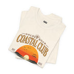 Women's Coastal Club Sunset Tee — "Golden Hour" Pacific State of Mind T-Shirt