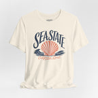 California Coast Shell Tee — Women's Sea State Graphic T-Shirt