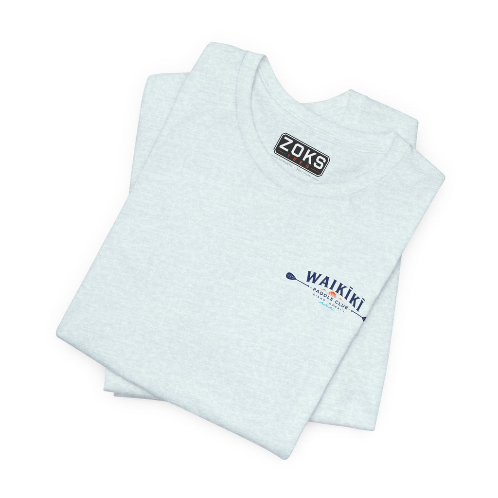 WAIKĪKĪ Paddle Club T-Shirt | Oʻahu Hawaiʻi Surf & Beach Tee