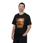 Vintage VW Bus Sunset T-Shirt — Retro Surf Camper Tee