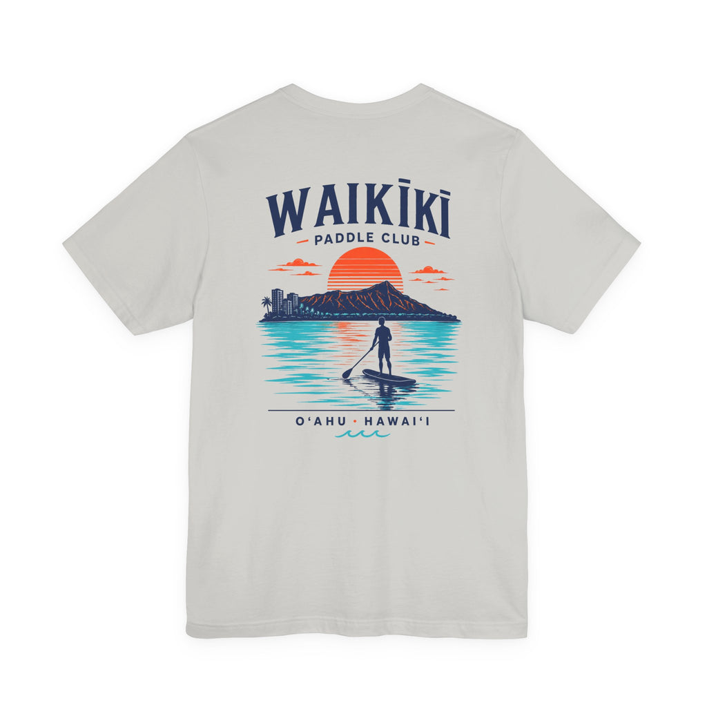 WAIKĪKĪ Paddle Club T-Shirt | Oʻahu Hawaiʻi Surf & Beach Tee