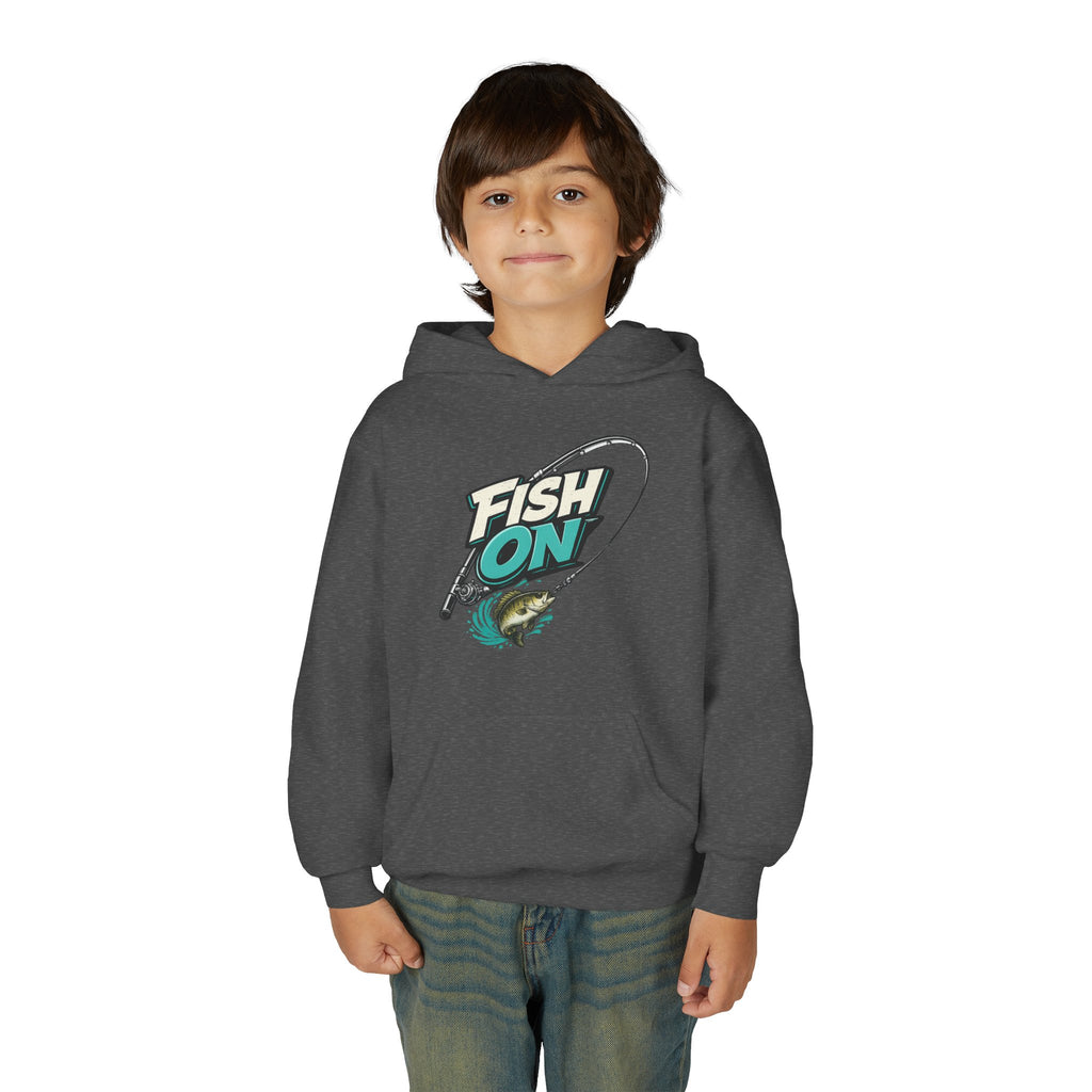 Youth 'Fish On' Bass Fishing Hoodie