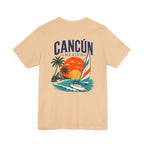 Cancún Mexico Sunset Sail T-Shirt — Beach Vacation Tee