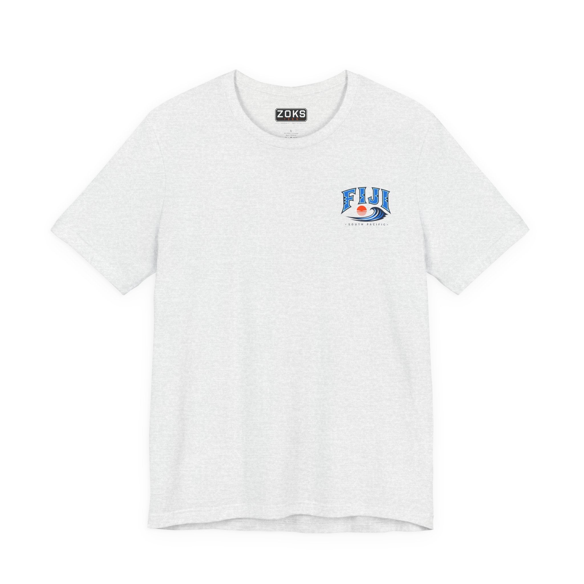 FIJI South Pacific Surf Tee – Premium Island Wave Graphic Shirt (Front & Back Print)