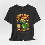 Jurassic Spark T‑Shirt — Retro Electric Dinosaur Graphic Tee