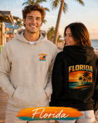 Florida Themed Men's / Women's Hoodie for Beach Life and Ocean Vibes